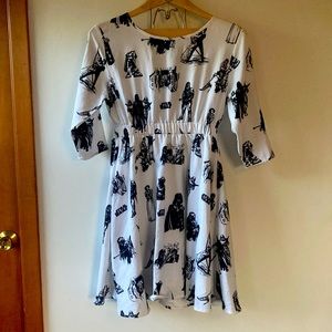STAR WARS Print Dress